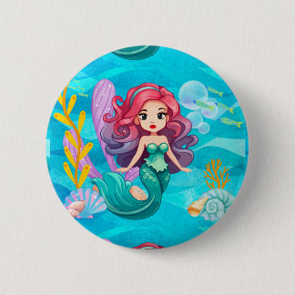 Mystiek ontwerp ronde button 5,7 cm