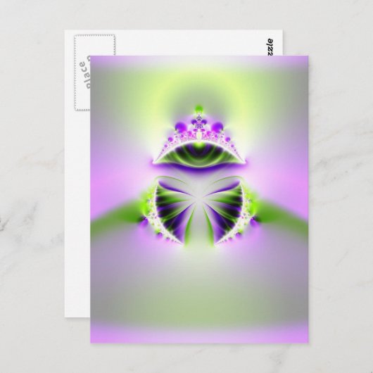 mystiek oog briefkaart (Voorkant / Achterkant)