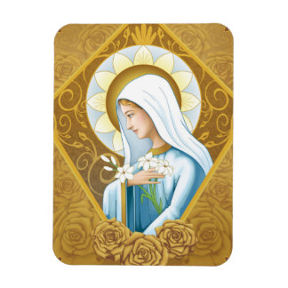 Mystiek Roos Magneet