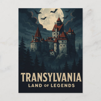 Mystiek Transsylvanië – Dracula's Kasteel Briefkaart