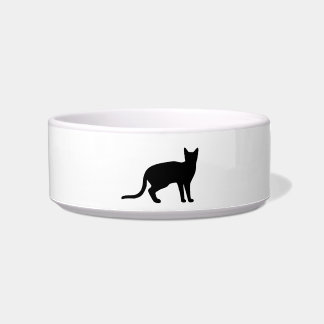 Mystiek van de Katachtige: Een Elegante Katten Sil Voerbakje