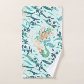 Mystiek Zeemeermin Patroon Bad Handdoek (Handdoek)
