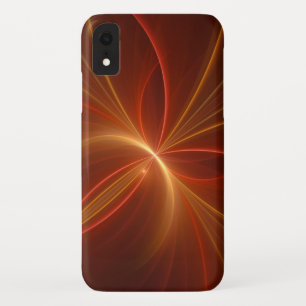 Mystieke Abstracte Fractal Art Moderne Warme Kleur iPhone XR Hoesje