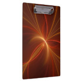 Mystieke Abstracte Fractal Art Moderne Warme Kleur Klembord (Rechts)