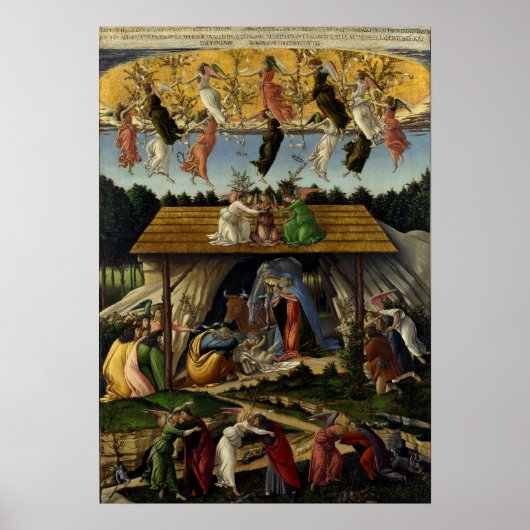 Mystieke activiteit van Sandro Botticelli Poster (Voorkant)