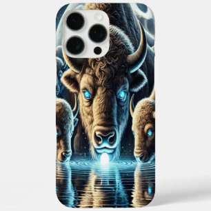 Mystieke band tussen buffelkudde en kosmos iPhone 16 pro max hoesje
