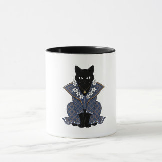 Mystieke Batik Kat Koningin Koffiemok Mok