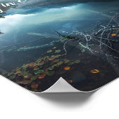 Mystieke bergreflecties poster (Hoek)