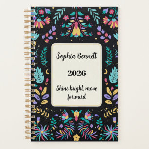 Mystieke Bloemenkunst Maandelijks Planner