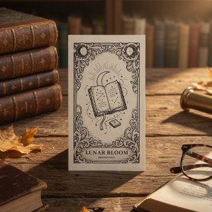 Mystieke Boekwinkel   Antieke Mystieke Boekwinkel Visitekaartje