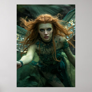 Mystieke Bos Alien Koningin – Cinematic  Poster