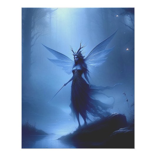 Mystieke bosfee perfect poster (Voorkant)