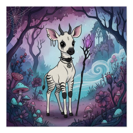 mystieke boshybride perfect poster (Voorkant)