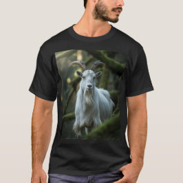 Mystieke boskat tussen mos | Dark Fantasy T-shirt