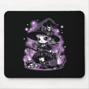 Mystieke Charms Halloween Heks Graphic Muismat