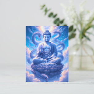 Mystieke Draak Boeddha Meditatie Briefkaart