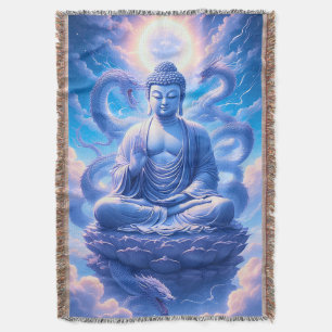 Mystieke Draak Boeddha Meditatie Deken