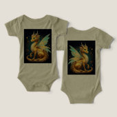 Mystieke Dragon Hatchling (Ontwerp Voorkant & Achterkant)