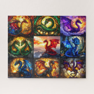 Mystieke Draken Puzzel