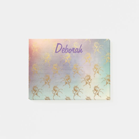  mystieke eenhoorns post-it® notes (Voorkant)
