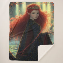 Mystieke Elf in een Fantasy Forest