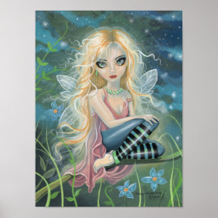 Mystieke Fantasy Feeënkunst Poster
