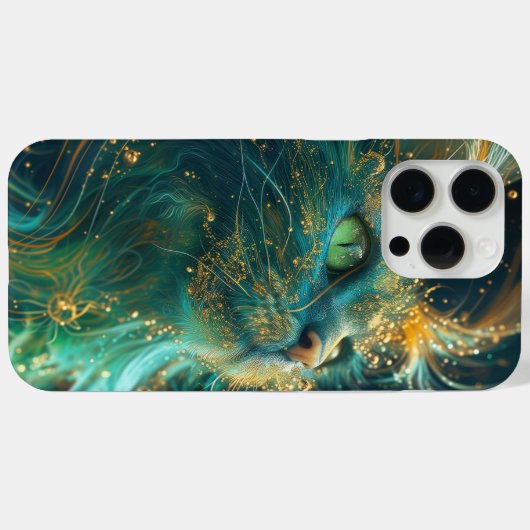 Mystieke Feline Case-Mate iPhone Case (Achterkant (horizontaal))