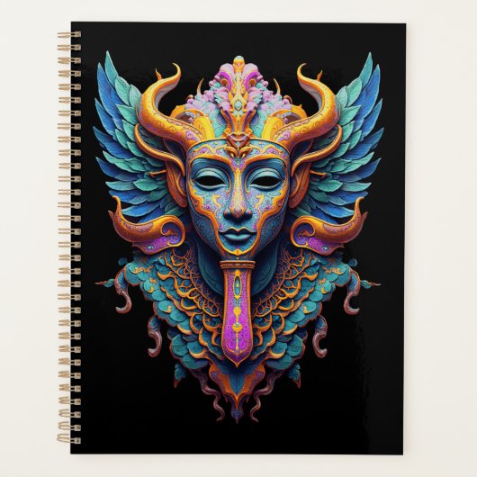 Mystieke gevleugelde godheid planner (Voorkant)