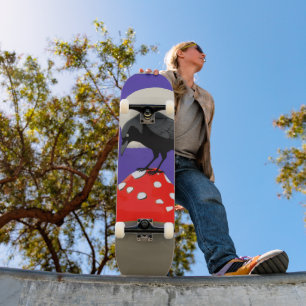 Mystieke Gothische Raaf Skateboard