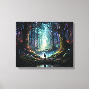 "Mystieke Grote Deen" Canvas Afdruk