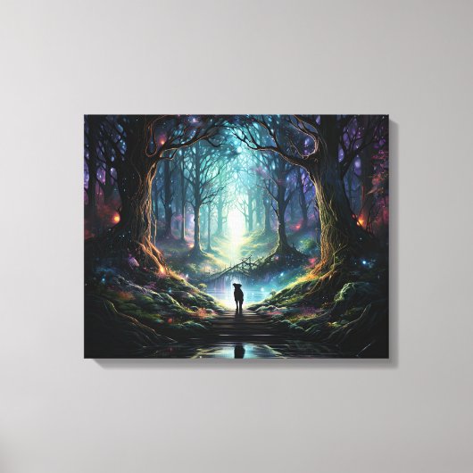 "Mystieke Grote Deen" Canvas Afdruk (Voorkant)