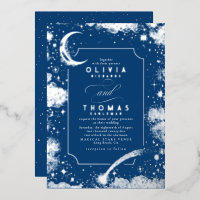 Mystieke Halve Maan Sterrennacht Boho Bruiloft