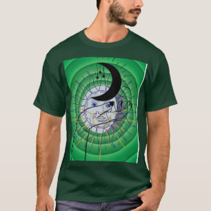 MYSTIEKE HALVE MAAN T-SHIRT