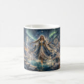 Mystieke Hemelse Tovenares Mok – Gouden Fantasie (Center)