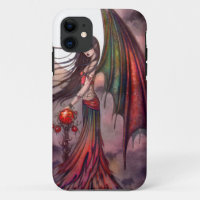 Mystieke Herfst Gothische Fee Vampire Fantasie Kun