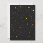 Mystieke Horoscoop Celestial Boho Arch 30e Verjaar Kaart (Achterkant)