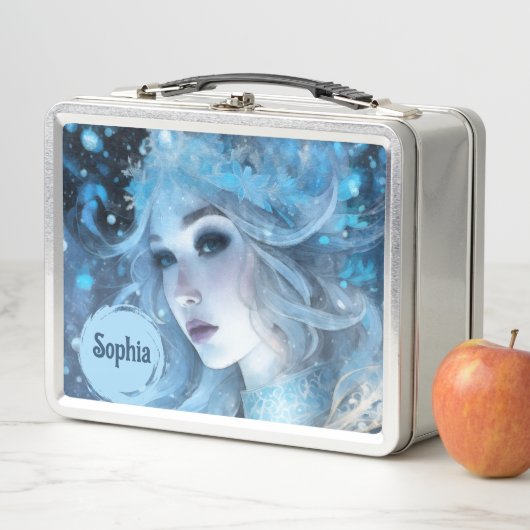 Mystieke Ice Queen - Fantasy Winter Goddess Art (In situ)