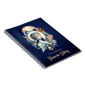 Mystieke Inanna Hemelse Ster Godin Nachtelijke Hem Notitieboek (Rechterzijde)