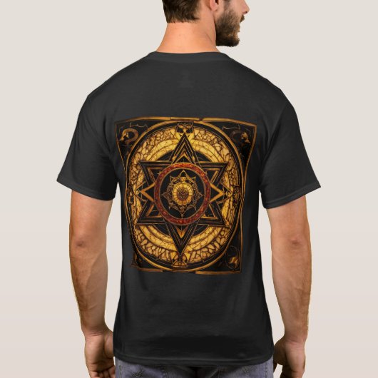Mystieke inzichten: Raëliaanse symboliek onthuld T-shirt (Achterkant)