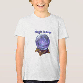 Mystieke Kristallen Bol | Magische Halloween Waarz Tri-Blend Shirt