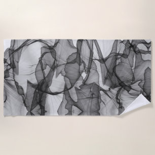 Mystieke laag van chiffon sjaals textuurontwerp strandlaken
