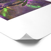 mystieke libellen poster (Hoek)