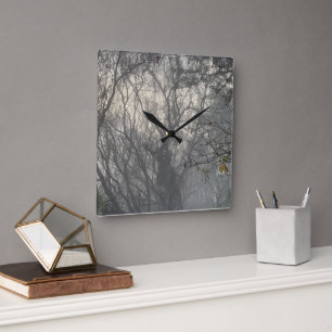 Mystieke Magische Wandklok, 27,3 cm vierkant acryl Vierkante Klok