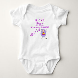 Mystieke Magische Wereld Baby Body T-shirt Telefoo