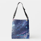 Mystieke Melkweg: Crossbody Tas (Achterkant)