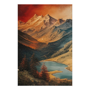 Mystieke Mereflecties Perfect Poster
