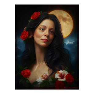 Mystieke Muze Perfect Poster