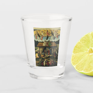 Mystieke Nativiteit van Sandro Botticelli Shot Glas