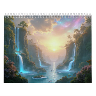 Mystieke Natuur Landschappen 2026 Fantasy Wall Kalender