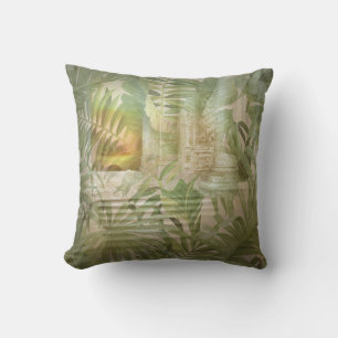 Mystieke natuur patronen voor trendy home décor kussen
